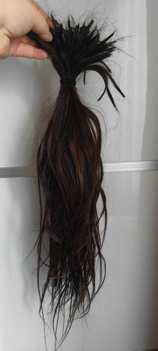 Волосы натуральные б/у