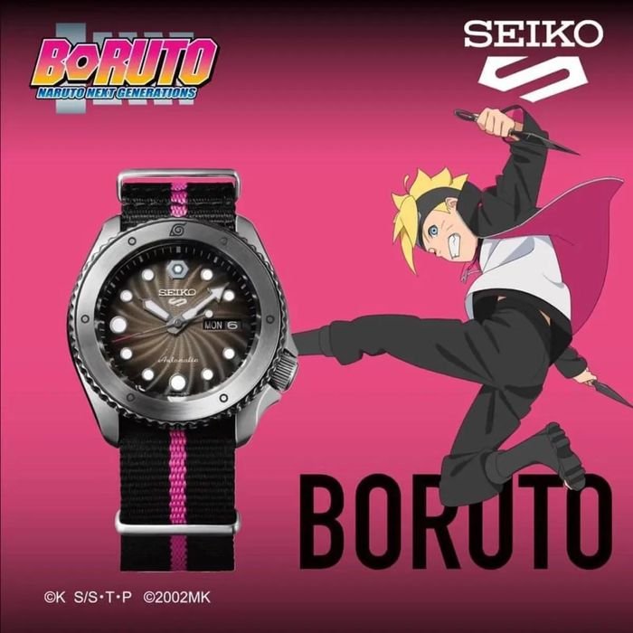 Seiko 5 Naruto Limited edition Boruto