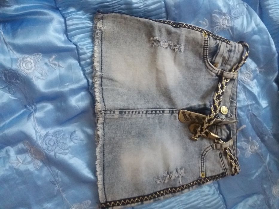 Юбки джинсовые для девочек