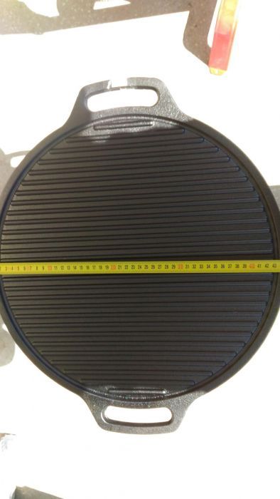 Gratar rotund din fonta pura fi 45 util 10 kg