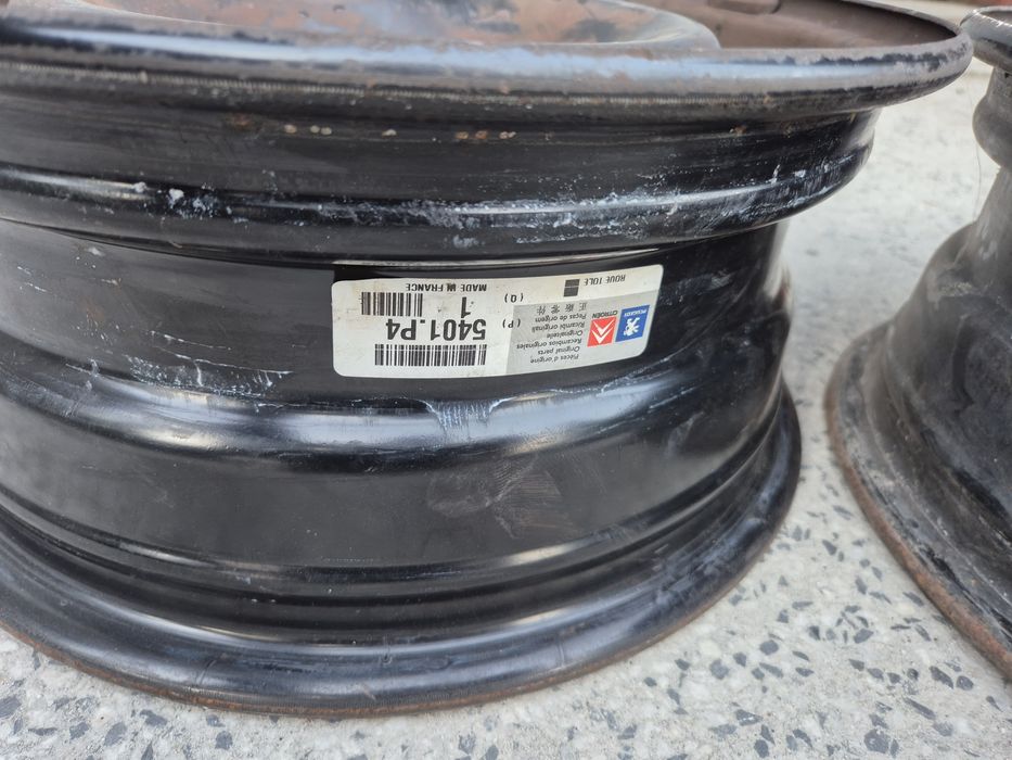 2бр. 4х108/15 Пежо Ситроен джанти 4x108/15 железни стоманени