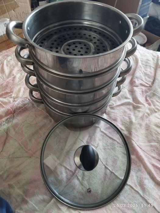 Мантоварка пяти ярусная