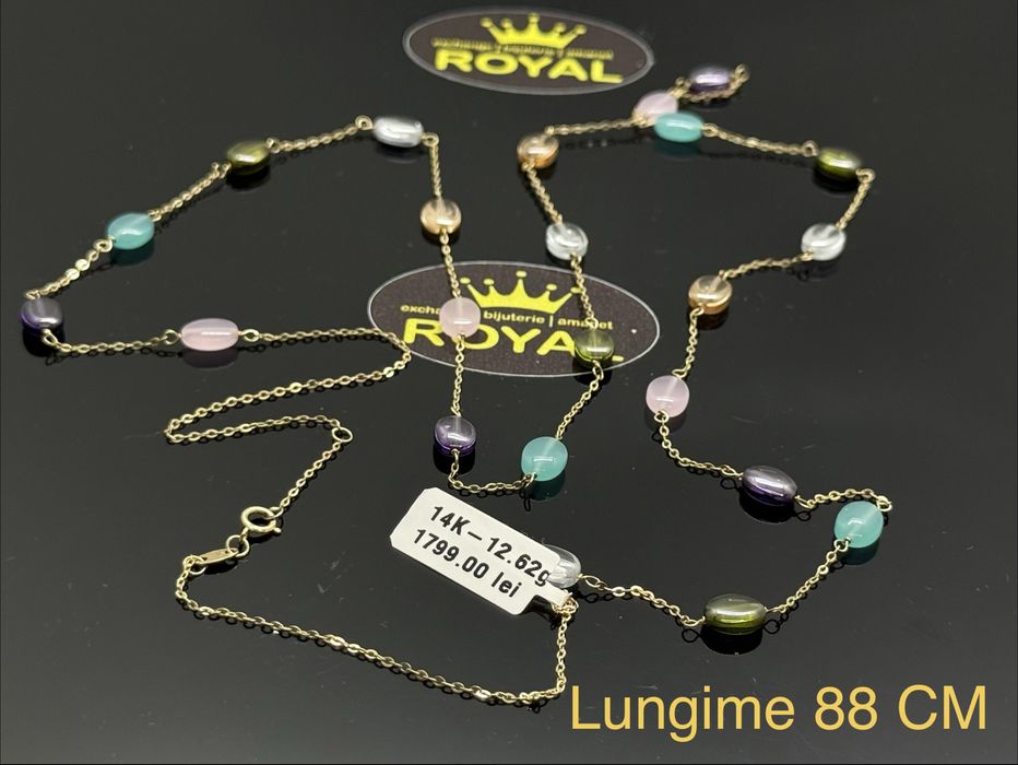 Bijuteria ROYAL : Lant AUR 14K NOU / 12.62 GR