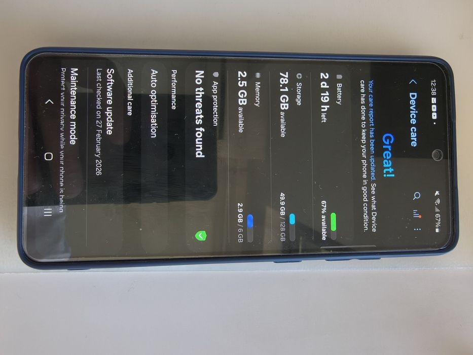 Ocazie! Vand telefon Samsung A52 128 GB 6 GB stare f buna 9/10