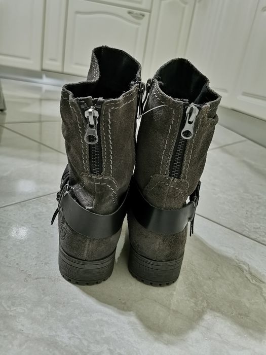 Botine Ghete dama Marco Tozzi piele nr.38 noi