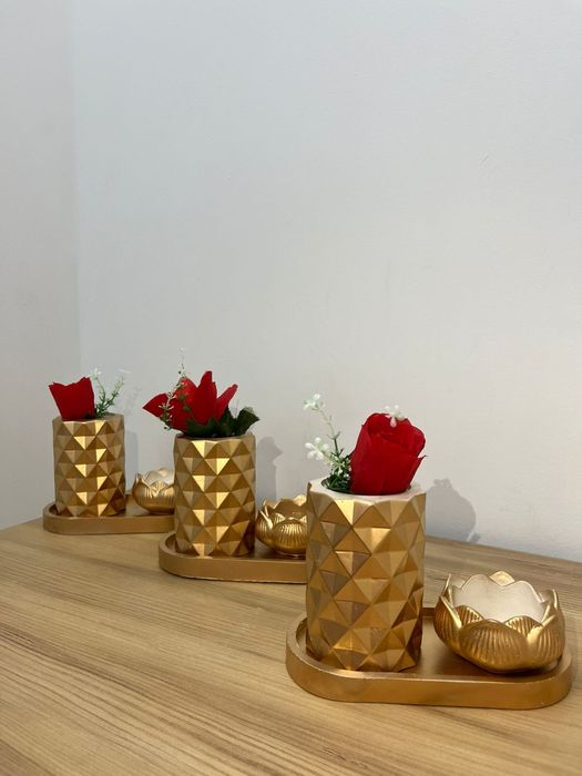 Золотой скульптурный набор