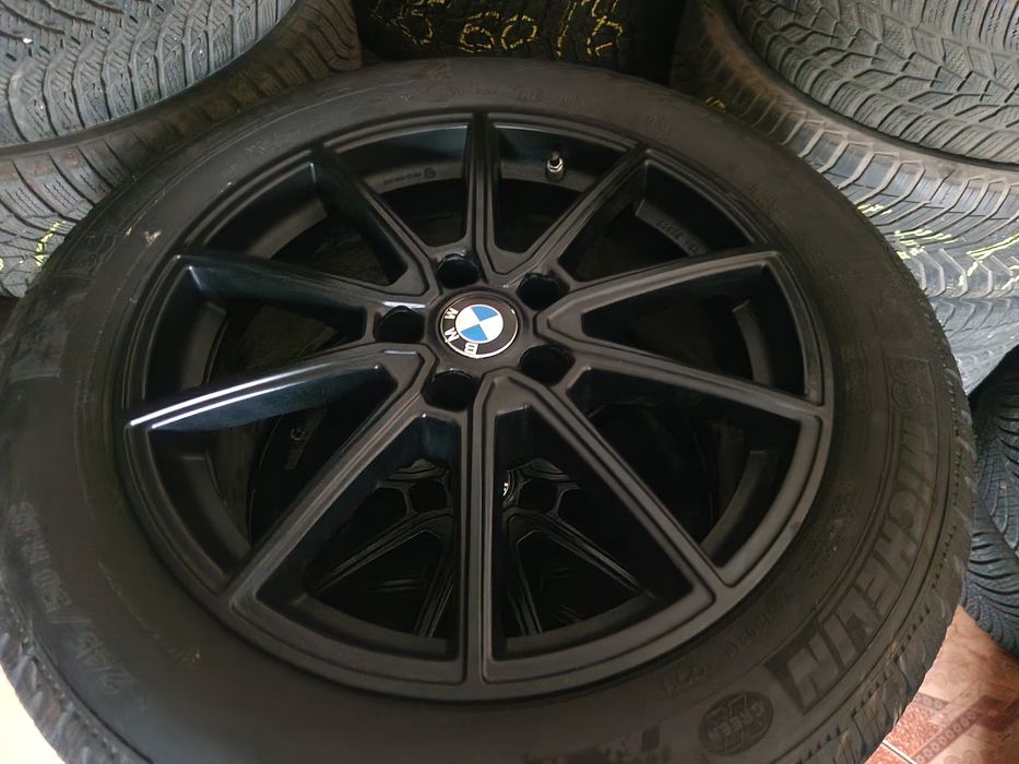 Jante aliaj 5x112  r18 anvelope Iarnă 245 50 18  Bmw X3 /X4