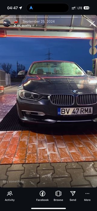 BMW 318d, F30, distribuție schimbata