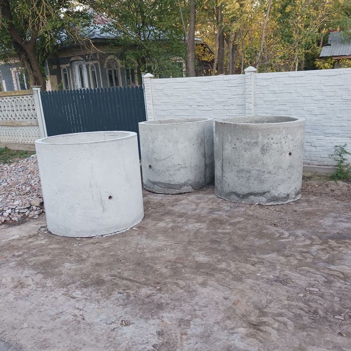 Tuburi beton pentru fose sau fantani