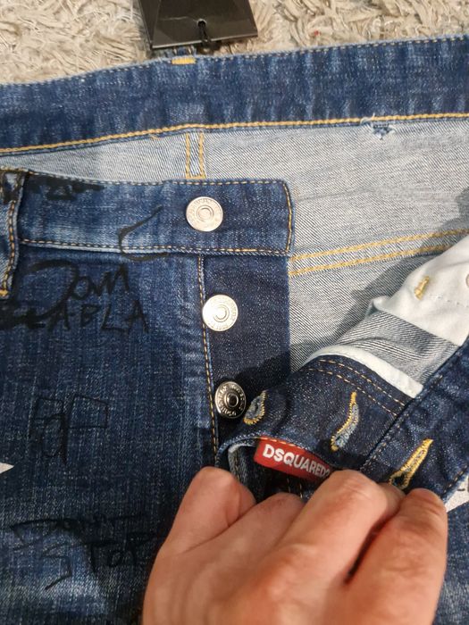 Dsquared2 blugi star originali, marimea 50-M, noi
