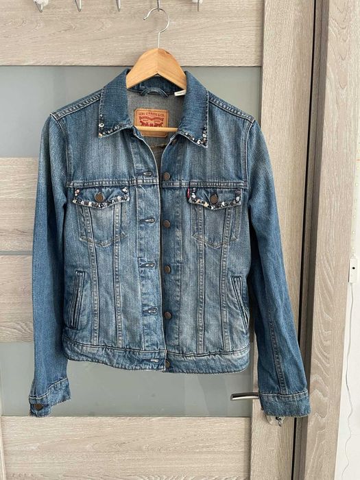 Geaca blugi unicat făcută pe comandă, Levi's, Tommy Hilfiger