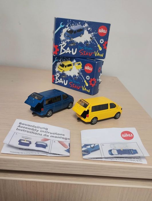 Macheta Volkswagen VW T5 Multivan Facelift-Siku kit sc 1/55 masinuta jucarie colectie metal