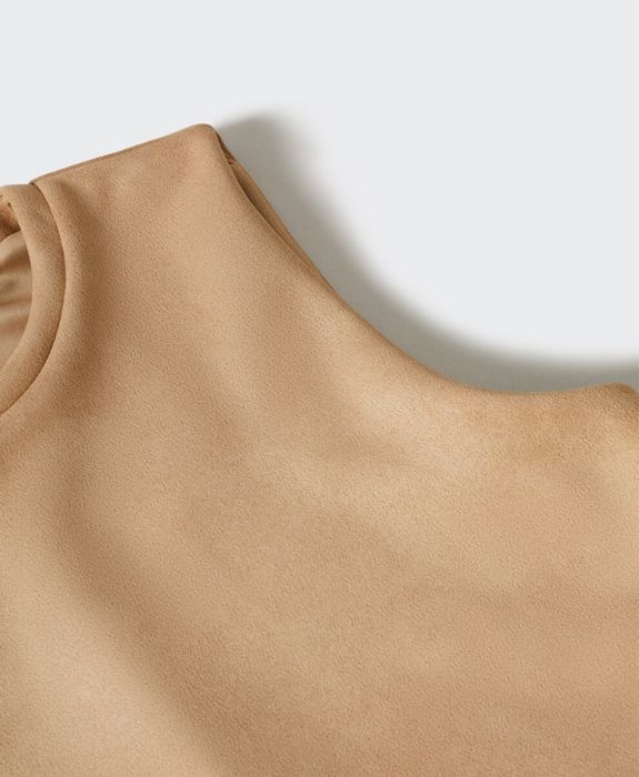 Rochie scurta bej matimea S noua