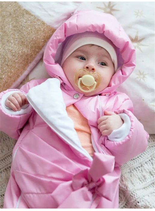 Комбинезон демисезонный для девочки 68 размер