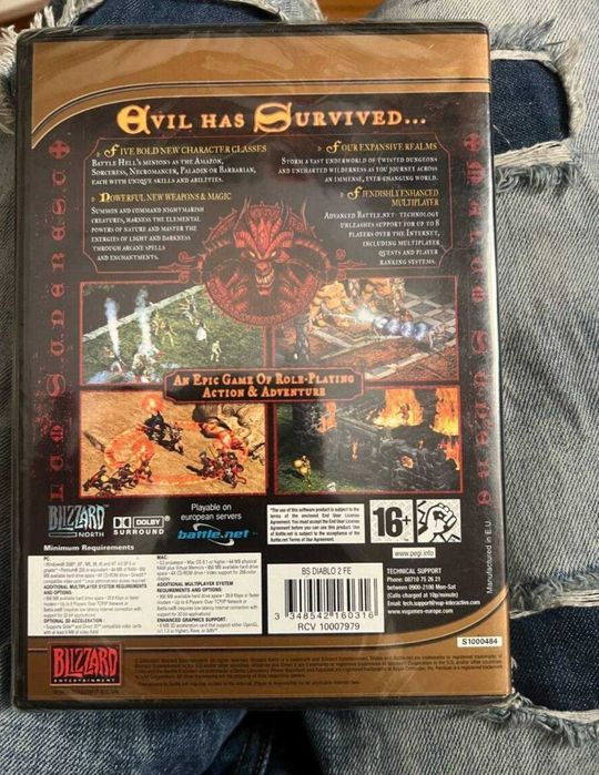 Оригинална игра DIABLO 2 PC