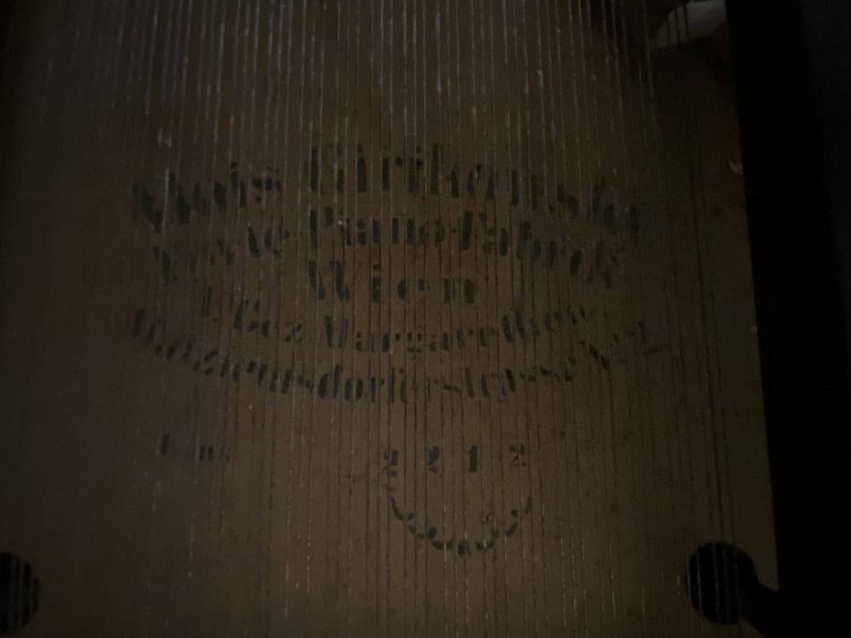 Pian Vienez anii 1890-1900 Alois Girikowsky