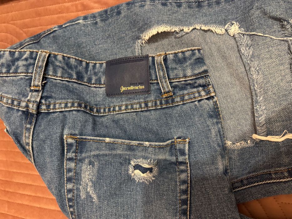 Дълги дънки mom fit