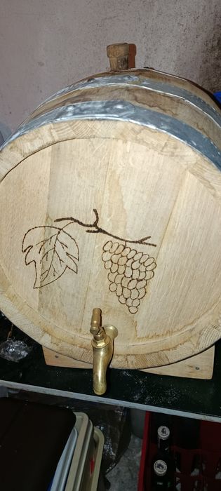 Дъбово буре за ракия или вино