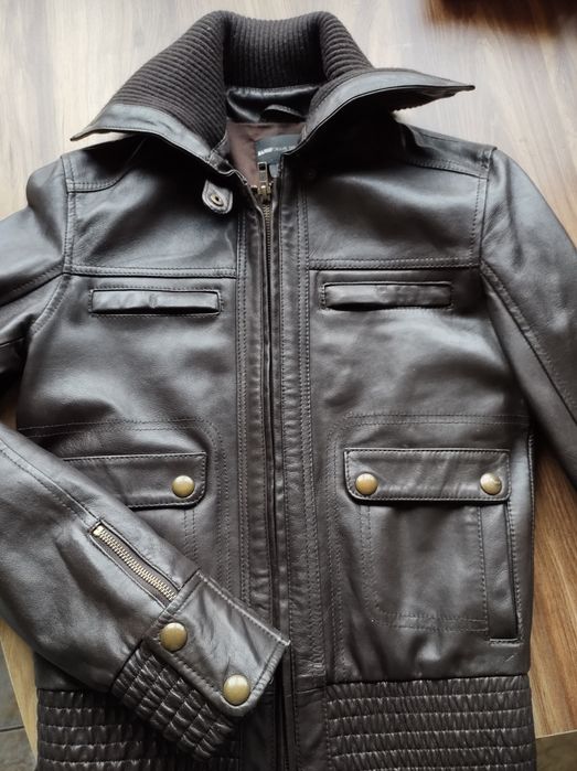 Яке от естествена кожа