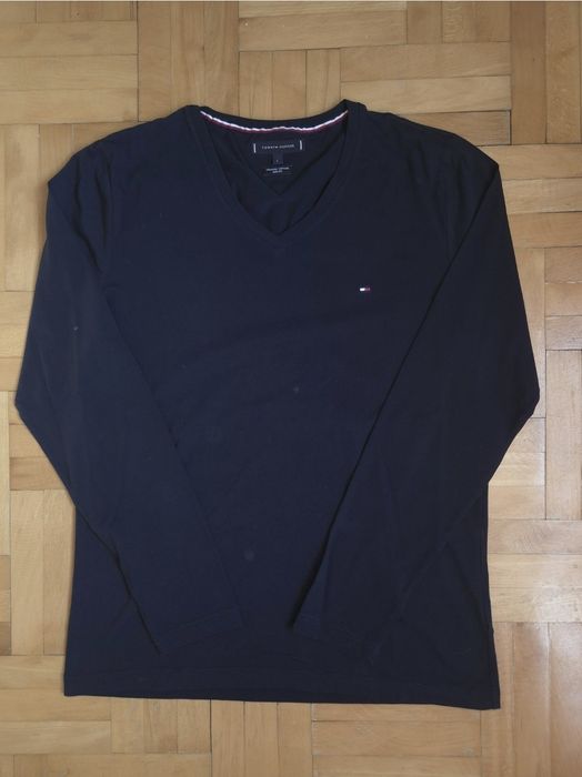 Bluză Premium bărbați, Tommy Hilfiger, Bumbac Organic, Slim Fit - L