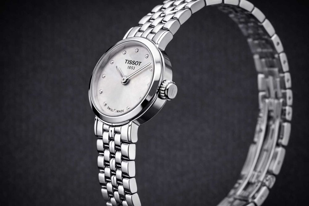 Tissot Lovely Ceas Dama Swiss Safir Otel Nou Cutie Factura Garantie