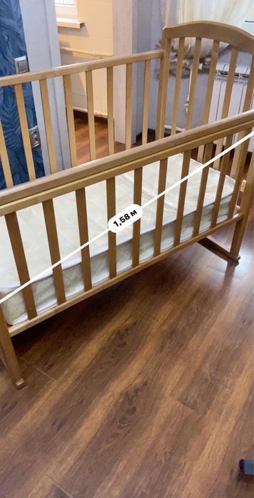 Манеж качалка матрас