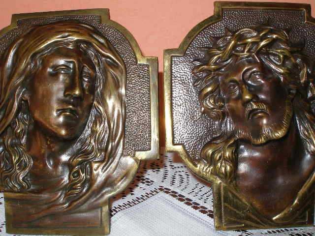 Бронзови Икони Дева Мария Исус