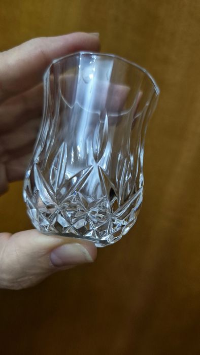 Рюмки 4 шт хрусталь Италия.