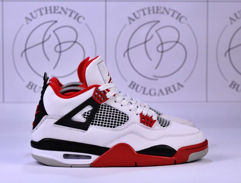 Nike Air Jordan Retro 4 Craft Canyon Purple Eminem Fire Red Маратонки