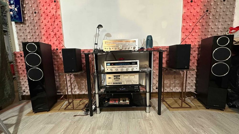 Suporti, standuri Boxe, Incinte acustice bookself, granit si otel