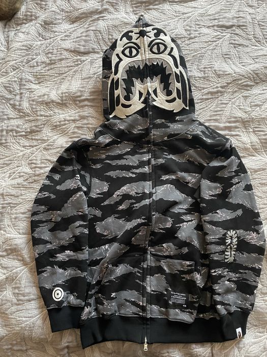 BAPE Tiger Camo  Zip Hoodie