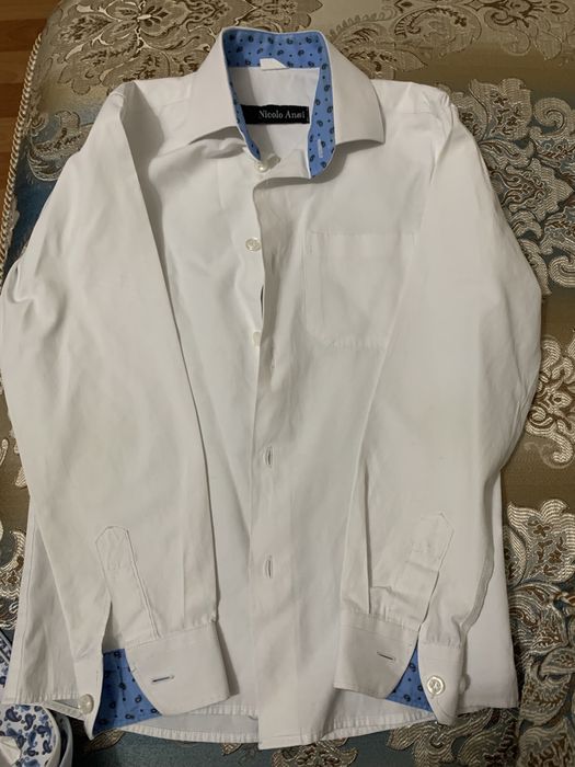 Продам б.у Школьная форма комплект, темно синего цвета