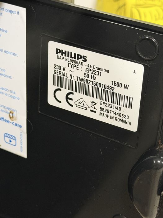 Кафемашина кафе автомат Philips EP2231  с гаранция