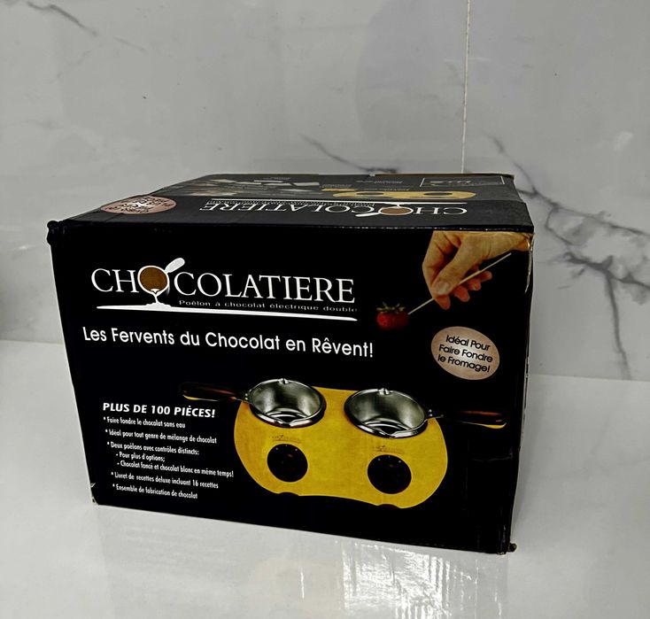 Электрическая фондюшница Chocolatiere для шоколада + формочки