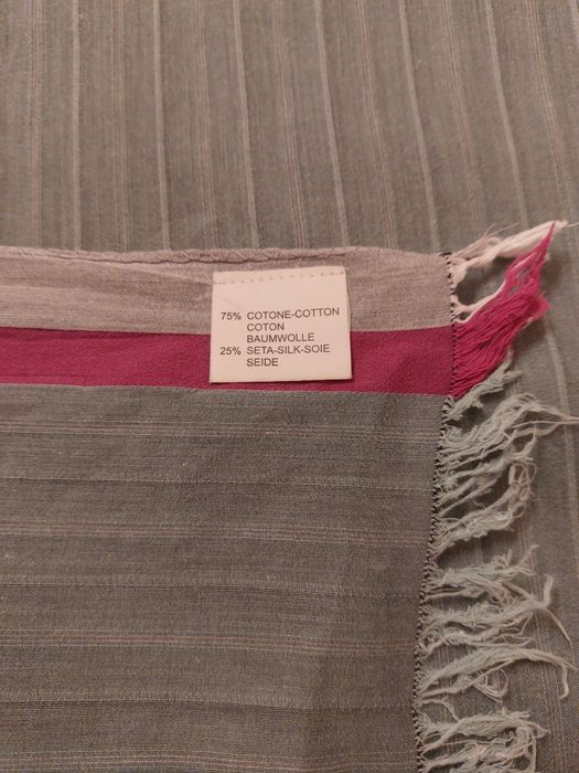 Eșarfă elegantă 75% bumbac 25% mătase