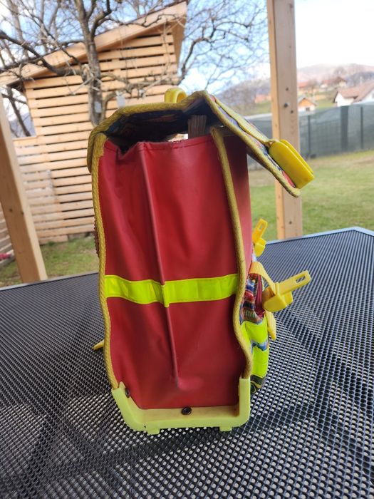 Ghiozdan școlar vintage