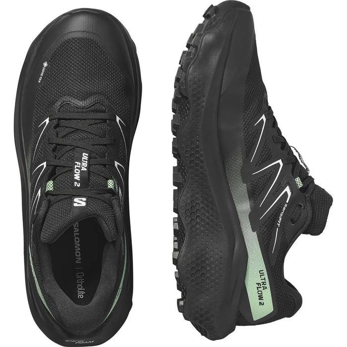 Обувки За Бягане Salomon Shoes Ultra Flow 2 Gtx Black/Black/Patin
