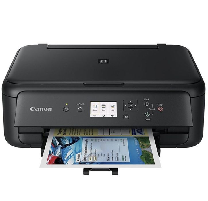 Принтер CANON TS5150 BK с ГАРАНЦИЯ многофункционално устройство