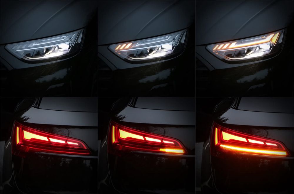 Audi Q5 55Tfsi / head up / perne / park assist / matrix / hybrid