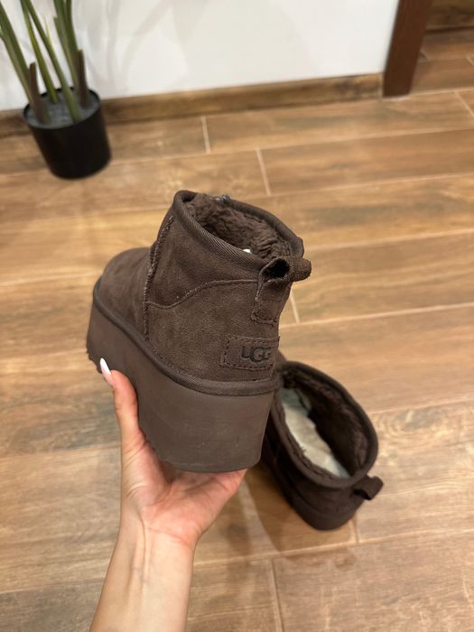 Ugg Classic Ultra Mini Велурени боти