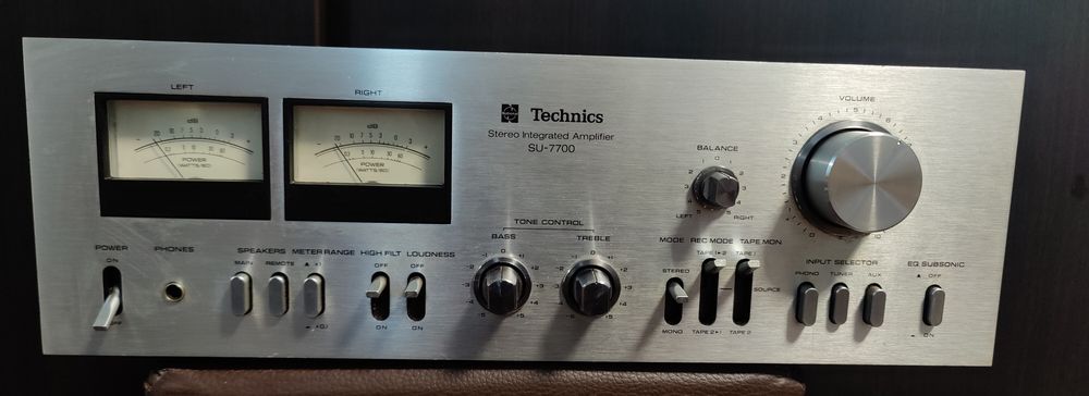 Stație TECHNICS SU-7700 Integrated Amplifier (Transistor) Japan