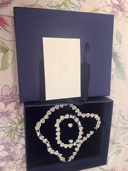 Set Swarovski angelic Ariana grande inima