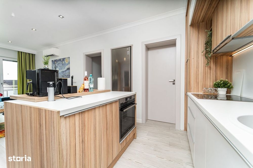 Apartament cu 2 camere, balcon și terasă