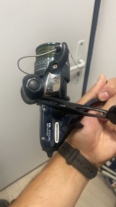 Mulineta Shimano DL4000 FABaitruner si Balzer Tactis 5250