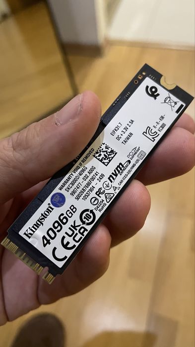 Kingston KC3000 SSD M.2 NVMe 4TB