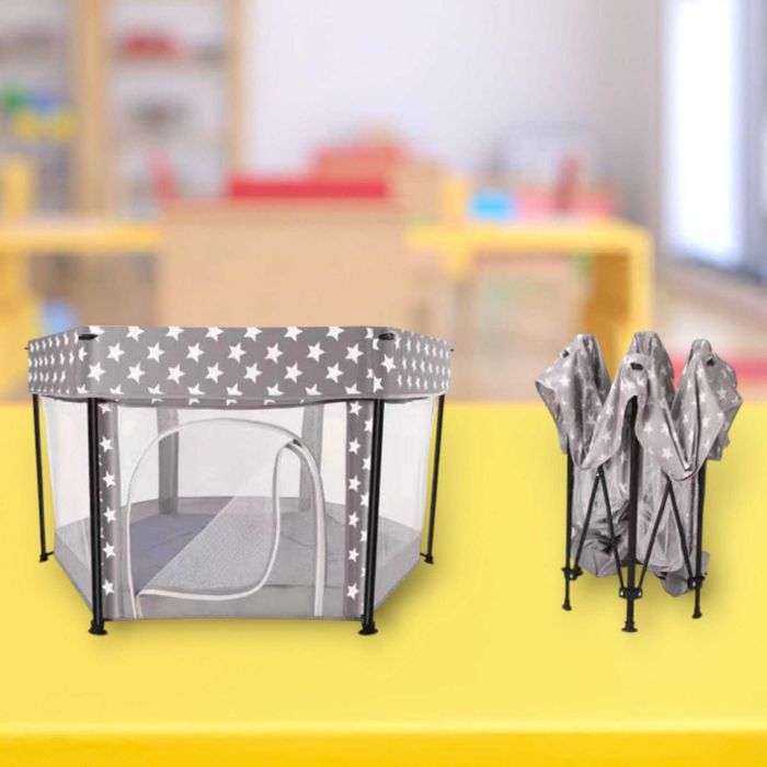 ВИСОКО КАЧЕСТВО Голяма детска кошара за игра ВИСОК КЛАС с ПОДАРЪЦИ