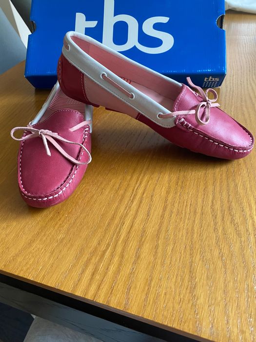 Обувки за яхта от естествена кожа