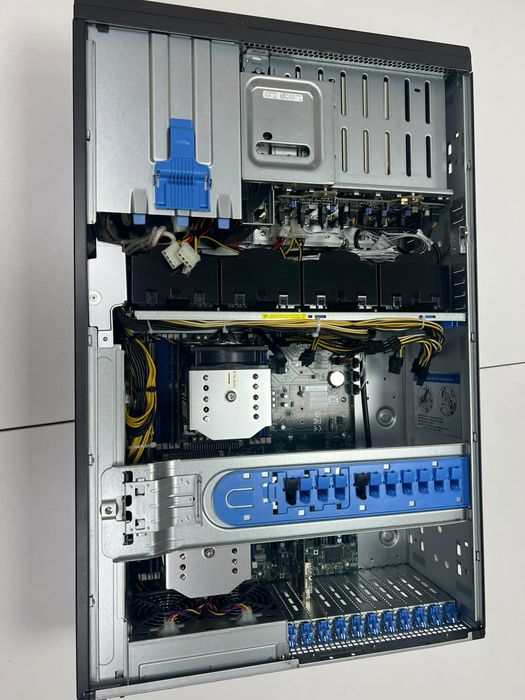 Сервер Supermicro 4U — Dual AMD EPYC / H12DSi-N6