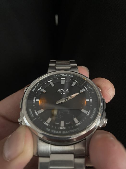 Часы casio water resist 50 m