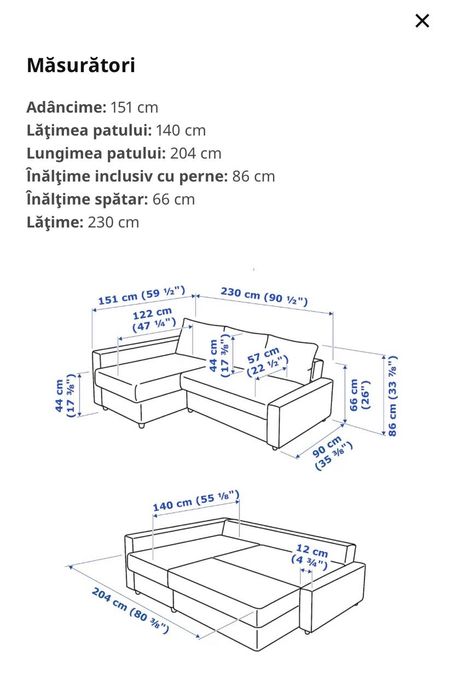 Colţar extensibil cu depozitare, Skiftebo gri închis. IKEA.